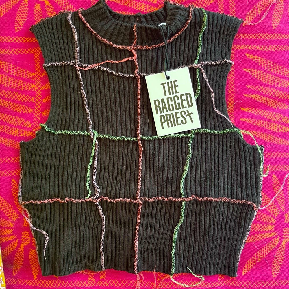 Ragged priest knit tank